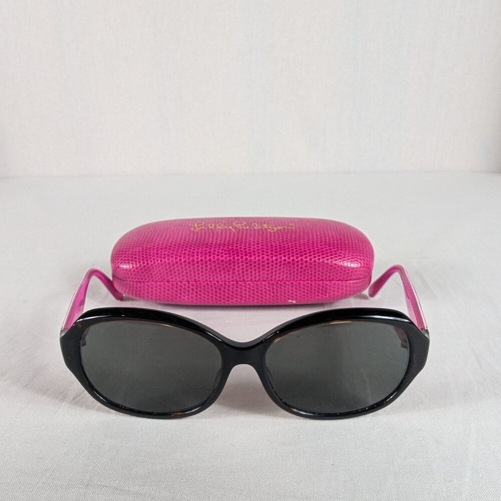 Vera Bradley Women's Oval Sunglasses Liana V Art Poppies Blue Pink Prescription